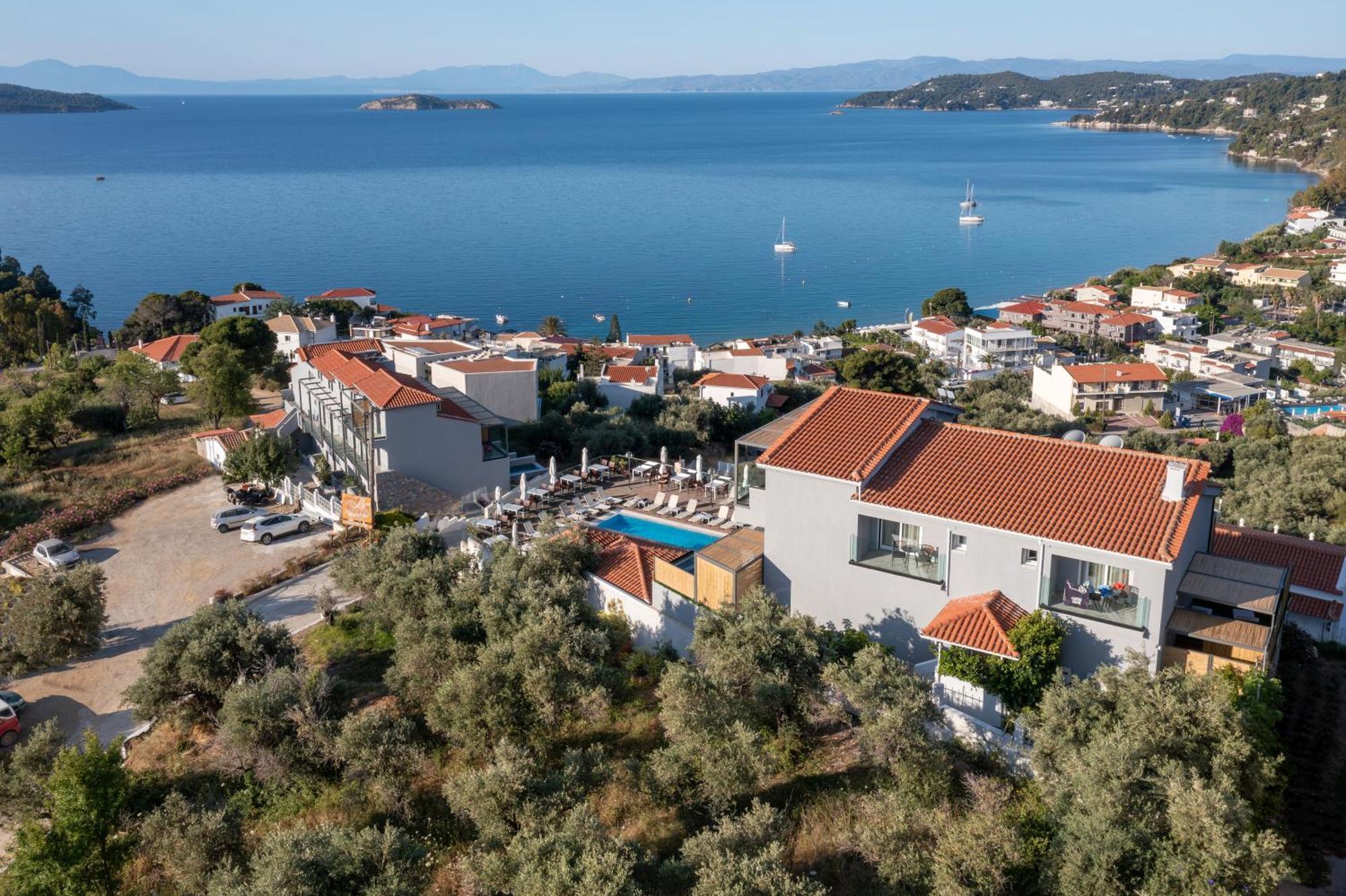 Poseidon Villas Skiathos-Stadt Exterior foto