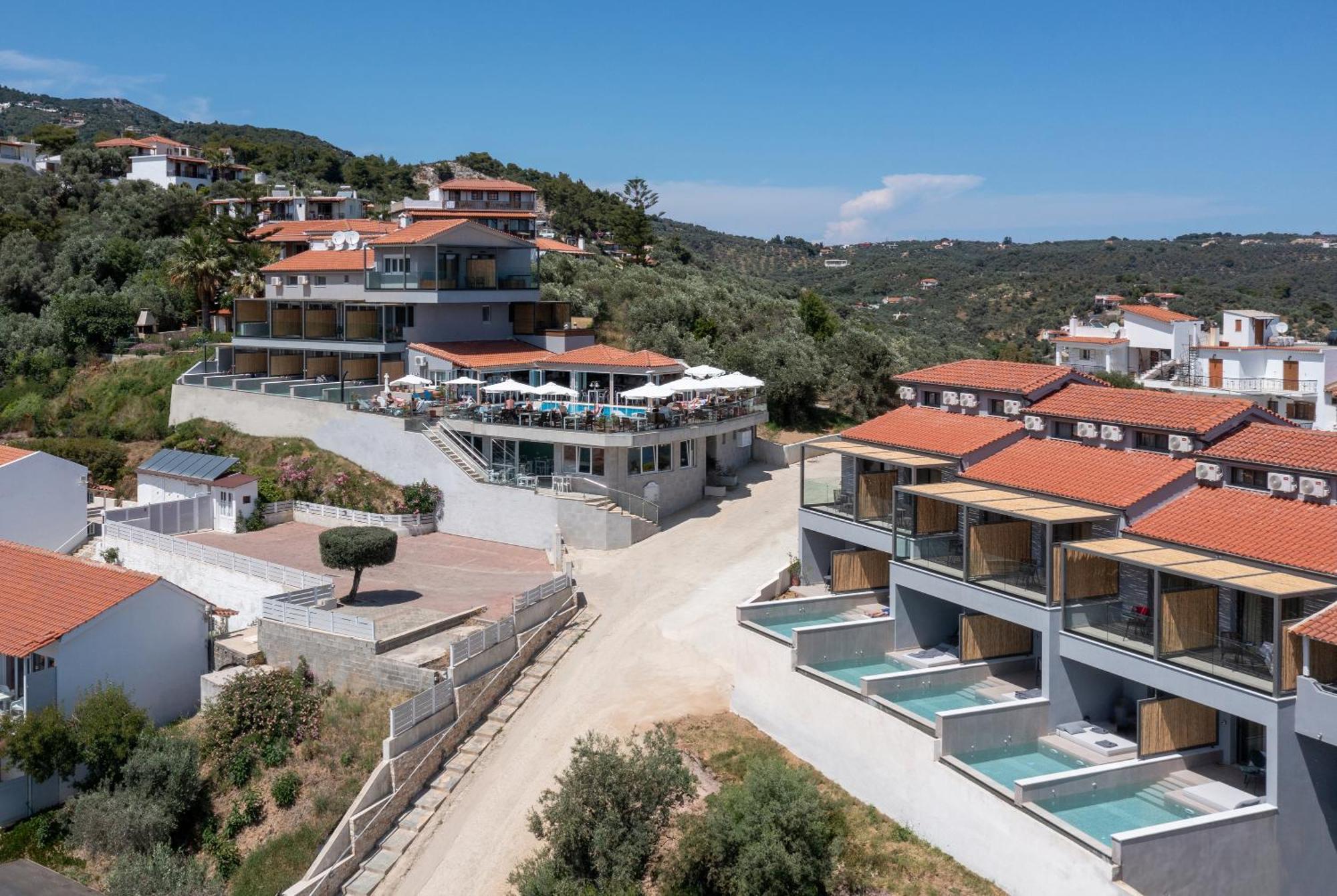 Poseidon Villas Skiathos-Stadt Exterior foto